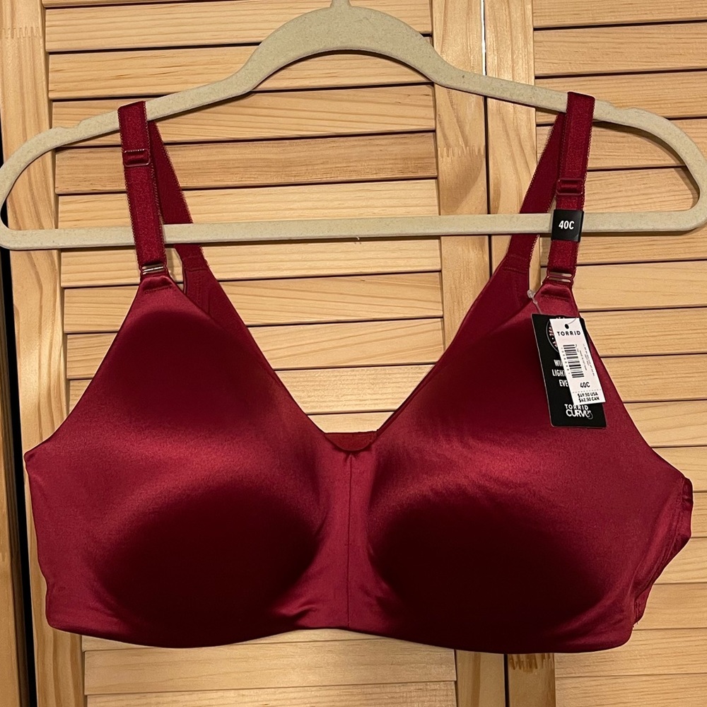Torrid wire free bra